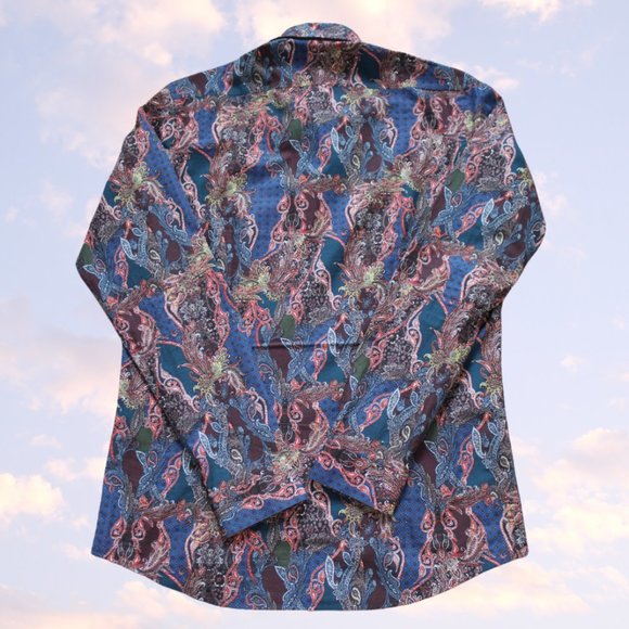 Paisley Button Up Shirt - Picture 2 of 3